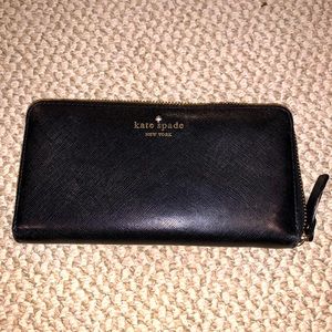 Kate Spade black wallet